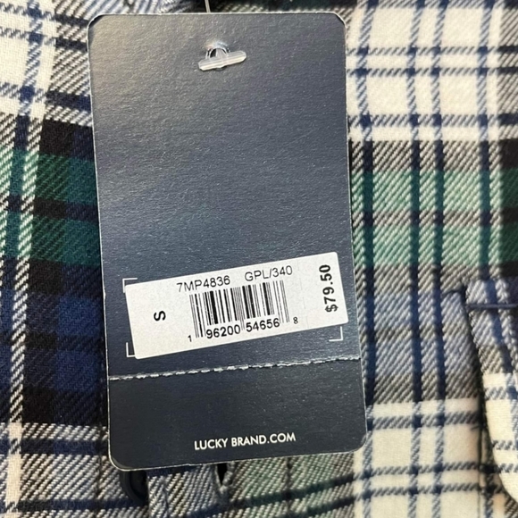Lucky Brand Plaid Button Down Long Sleeve Shirt - Picture 3 of 3